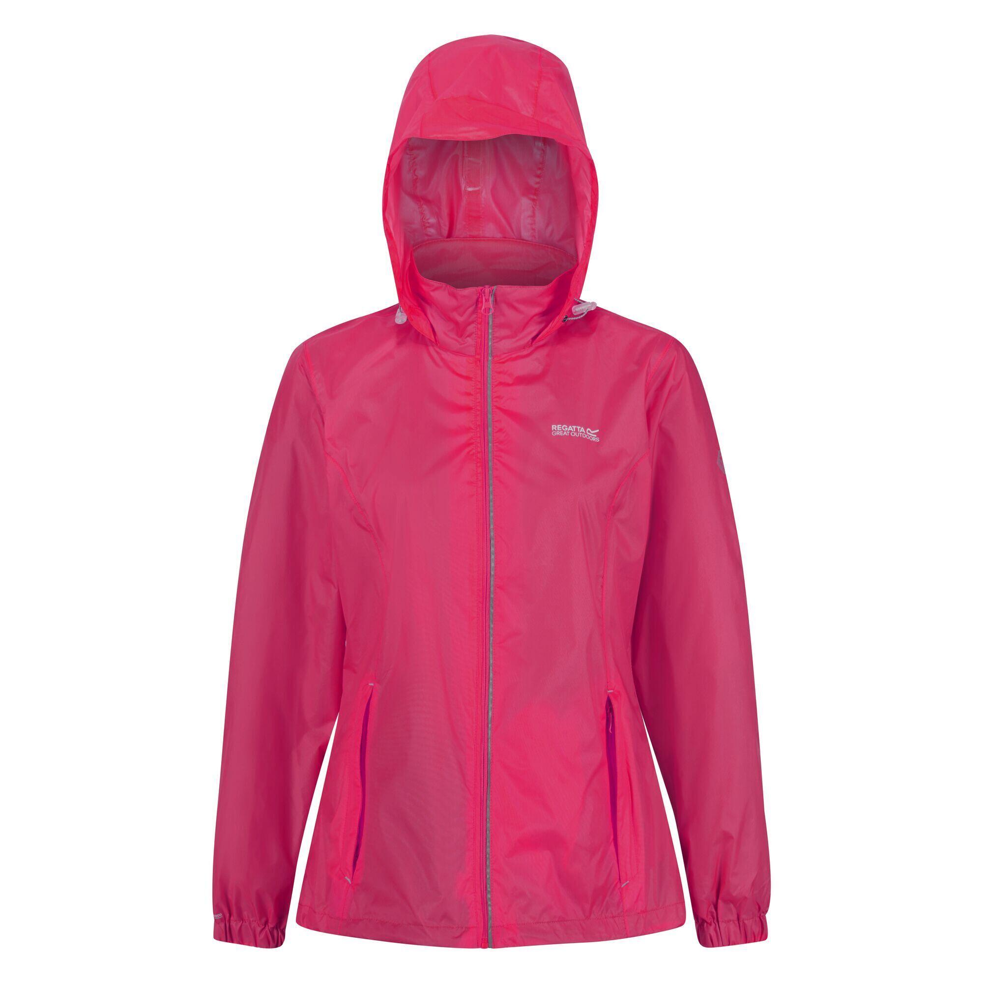REGATTA Womens/Ladies Corinne IV Waterproof Jacket (Rethink Pink)