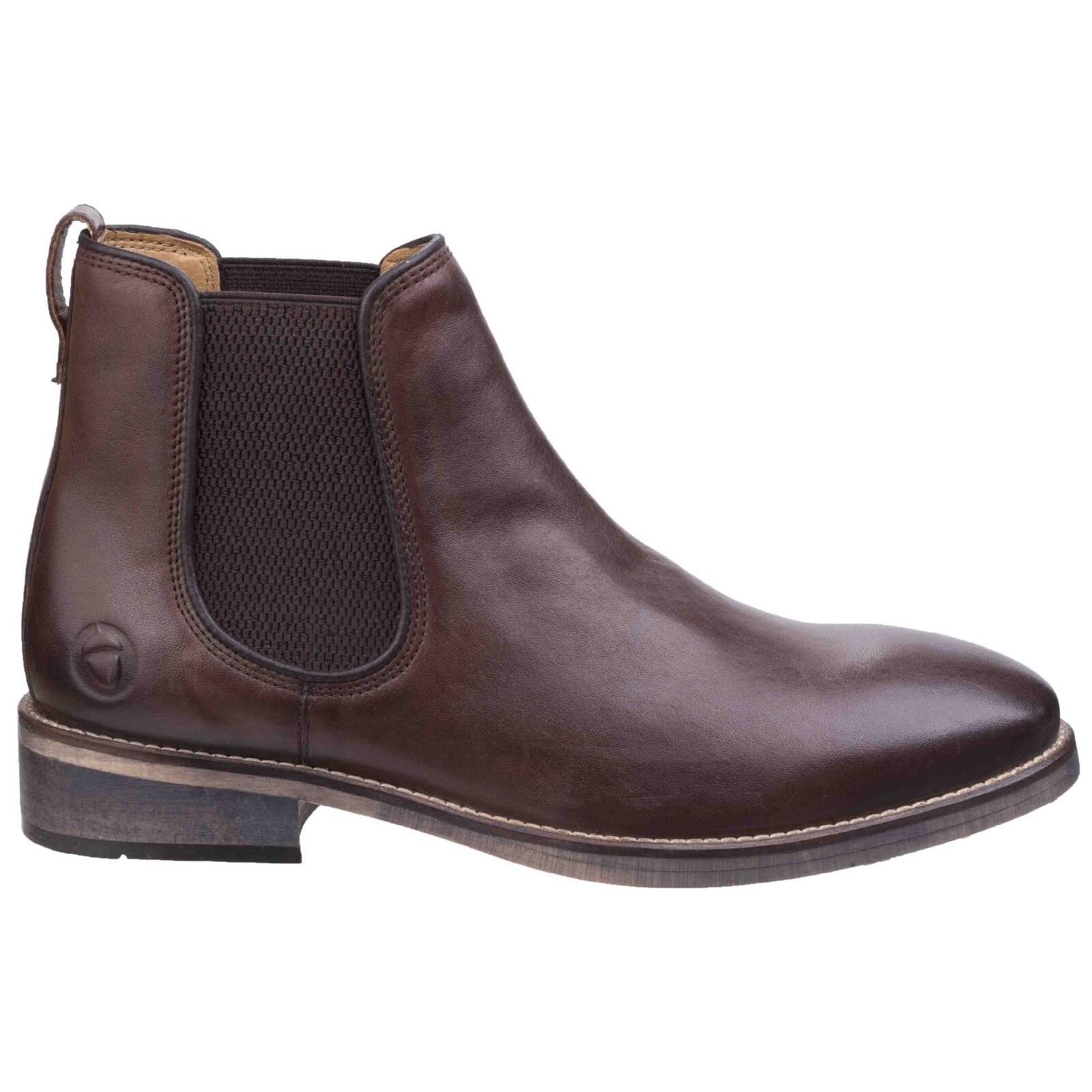Bottines Chelsea CORSHAM Hommes (Marron Foncé) 2/5
