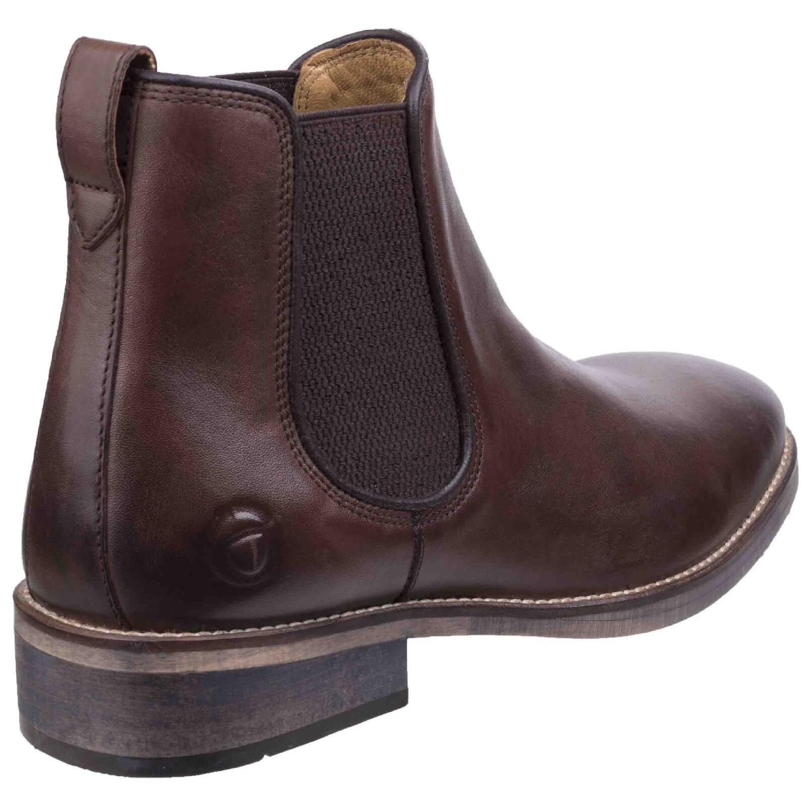 Bottines Chelsea CORSHAM Hommes (Marron Foncé) 4/5