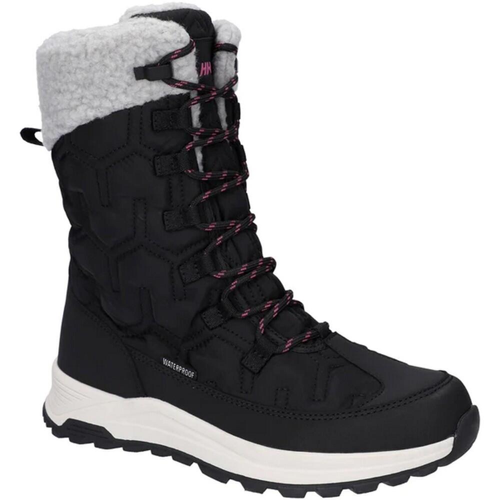HI-TEC Womens/Ladies Sophia Walking Boots (Jet Black/Festival Fuchsia)