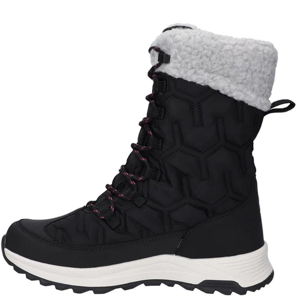 SOPHIA Women's walking boots (Black / Fuchsia)