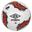 Ballon de foot NEO SWERVE NI (Blanc / Noir / Rouge)