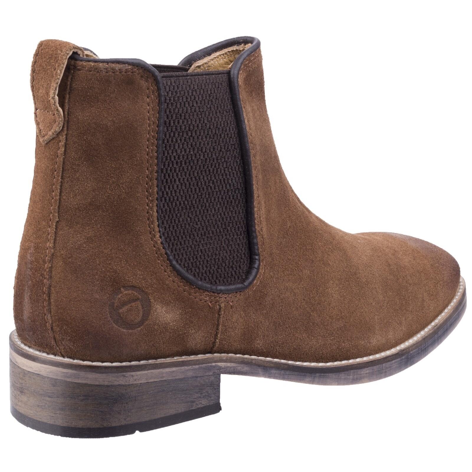 Corsham Town Stivaletti Alla Caviglia In Pelle Uomo Cotswold Marrone Chiaro 4/5