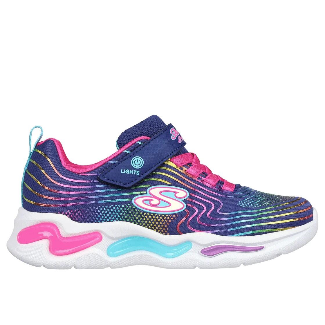 Scarpe da ginnastica S LIGHTS WAVY BEAMS da bambina (Marina)