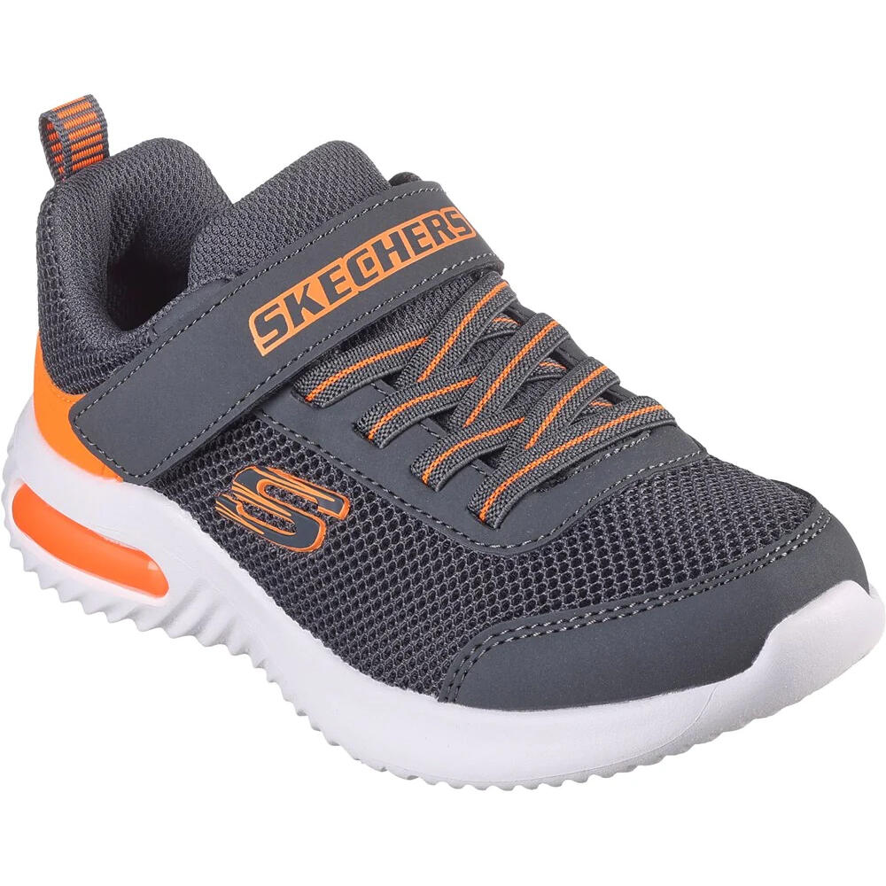 BOUNDERTECH Boy's sneakers (Charcoal / Orange)