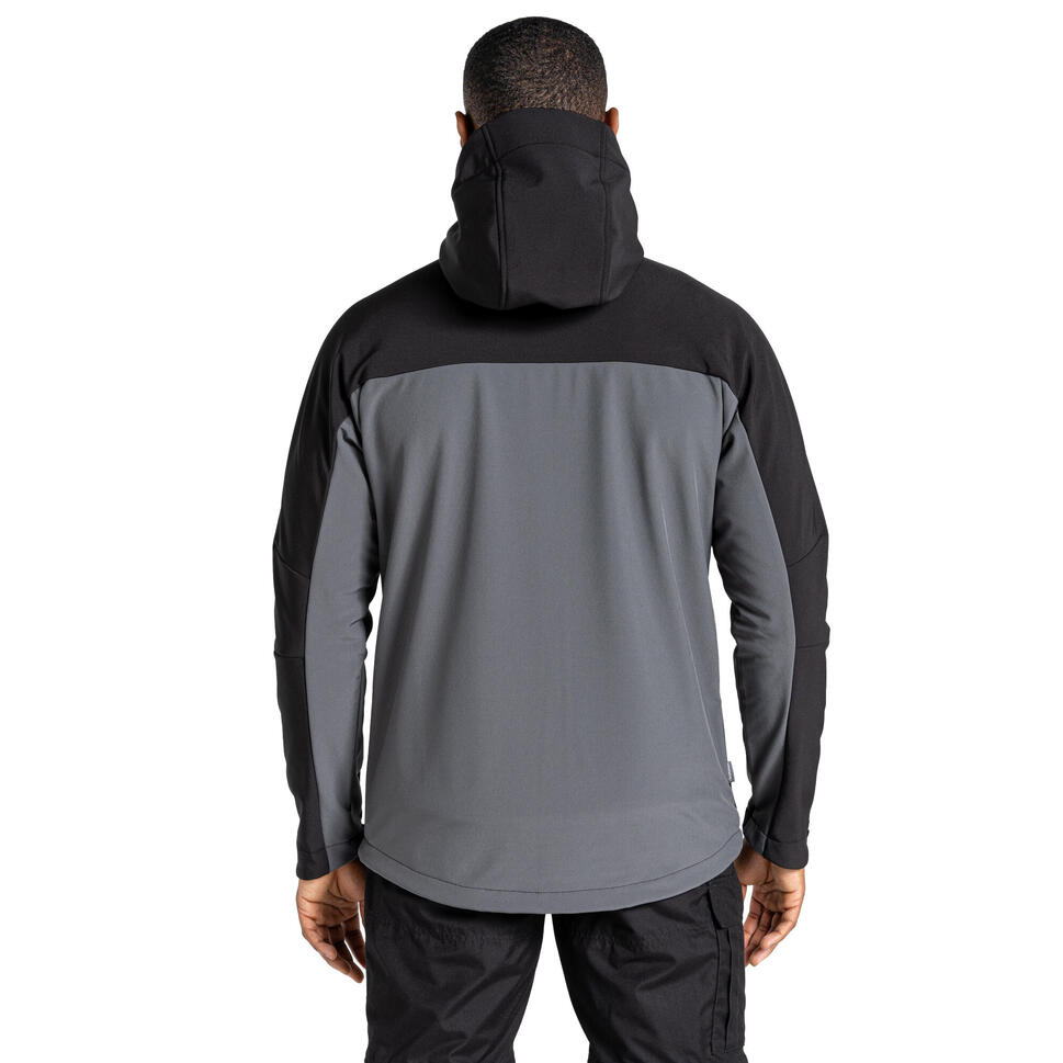 Męska Kurtka Soft Shell Expert Active Contrast Z Kapturem