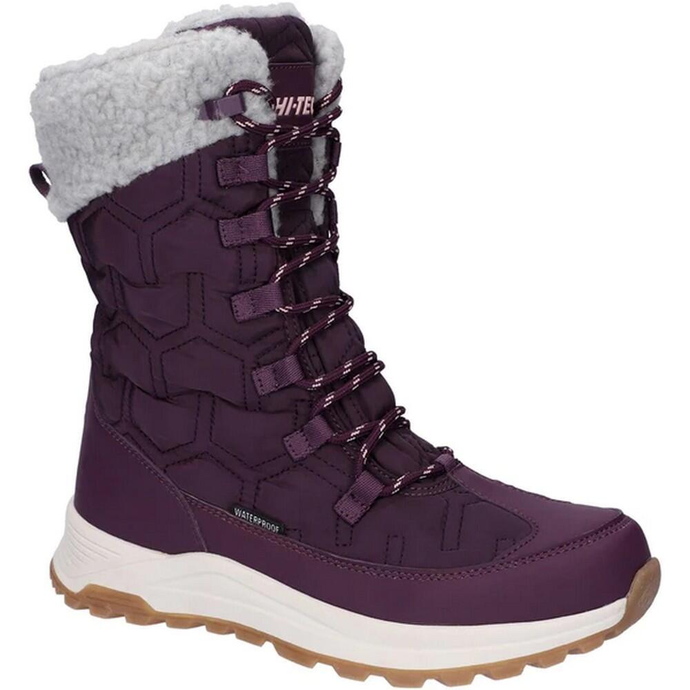 SOPHIA Women's walking boots (Plum / Sepia pink)