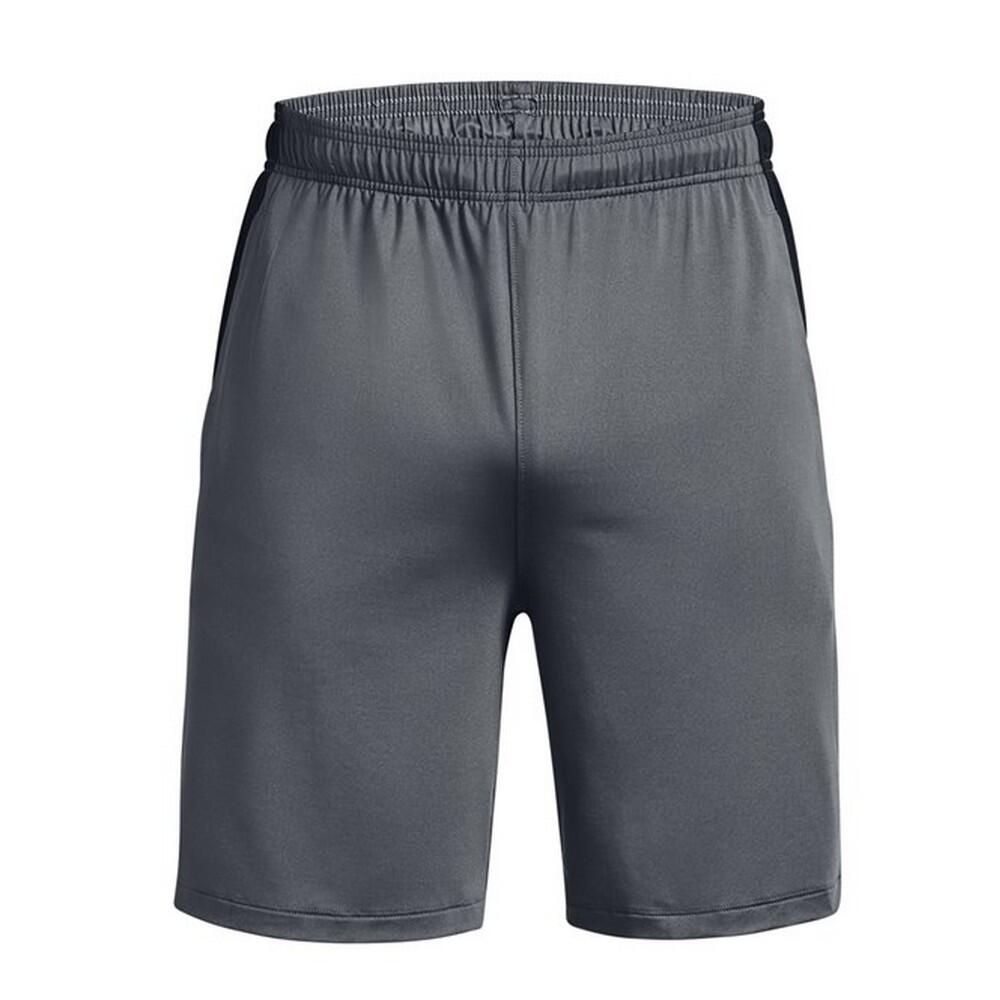 UNDER ARMOUR Mens Logo Vent Shorts (Pitch Grey/Black)