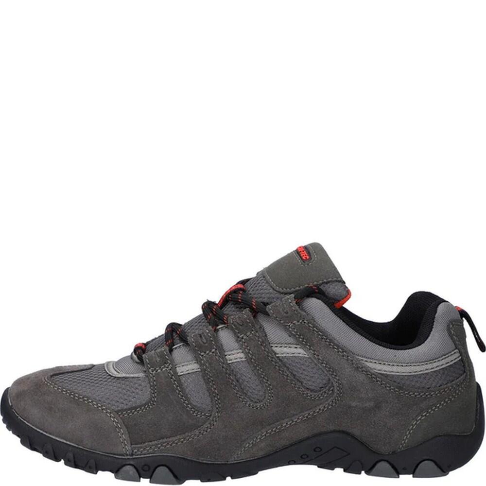 Chaussures De Marche QUADRA Homme (Charbon / Rouge) 3/4