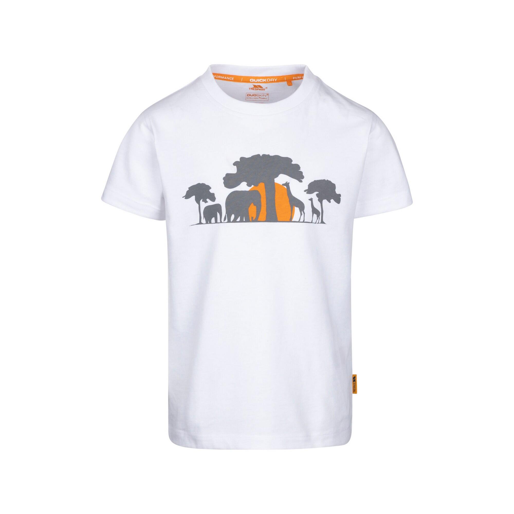 Tshirt QUIET bambino (bianco)