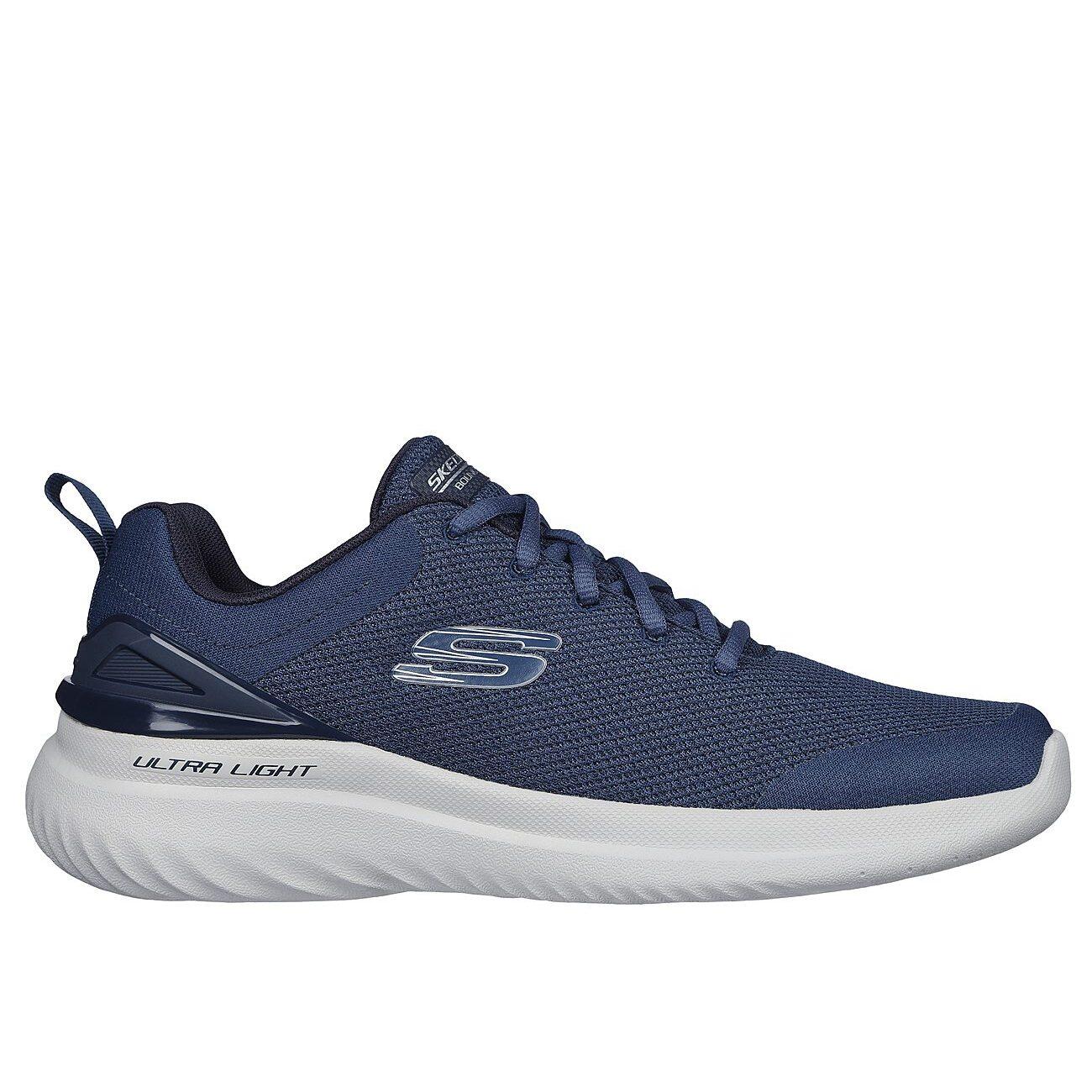 Mens Bounder 2.0 Anako Trainers (Navy) SKECHERS | Decathlon