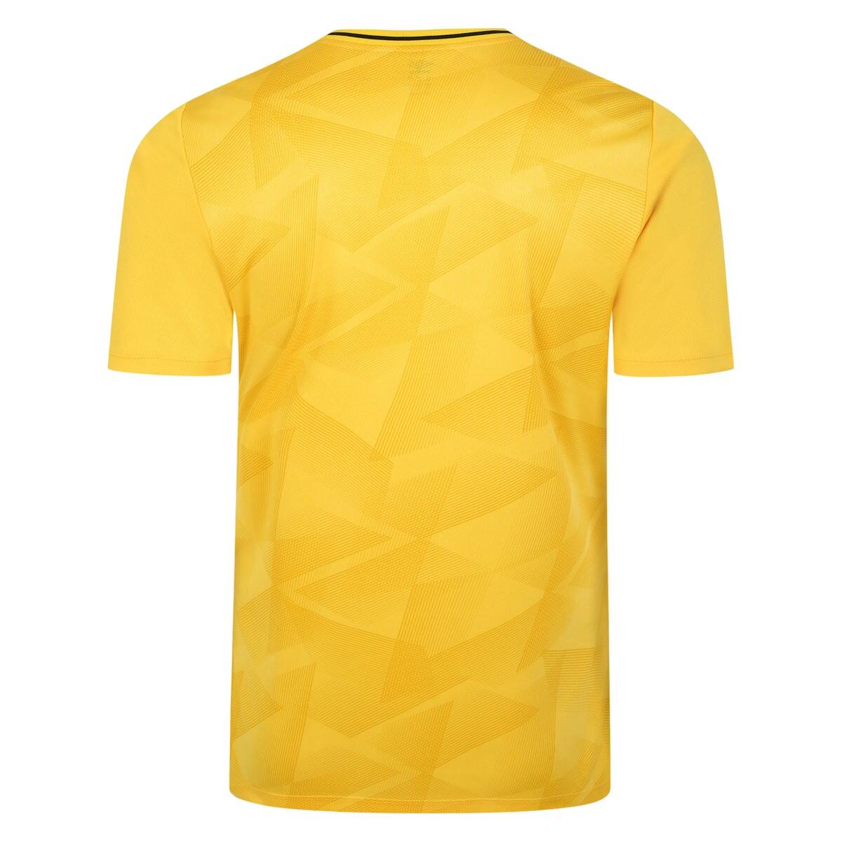 Maglia Logo Maniche Corte Uomo Umbro Triassic Giallo Giallo Imperiale 2/2