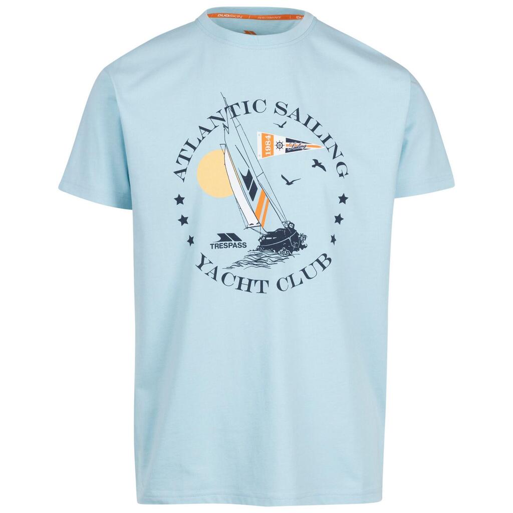 Mens Cedarf Printed TShirt (Seafoam)