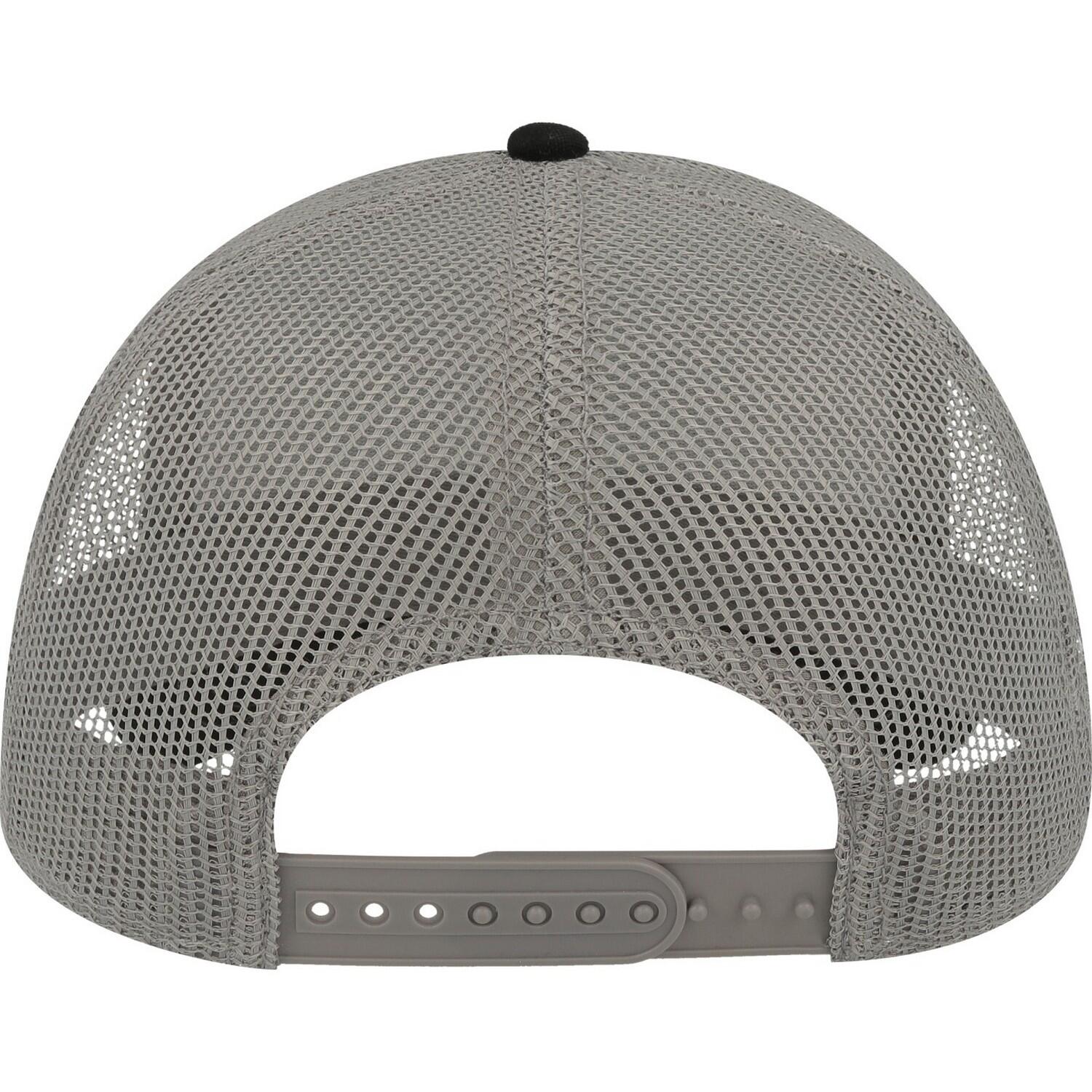 Casquette Trucker RAPPER Adulte (Noir / Gris) 2/4