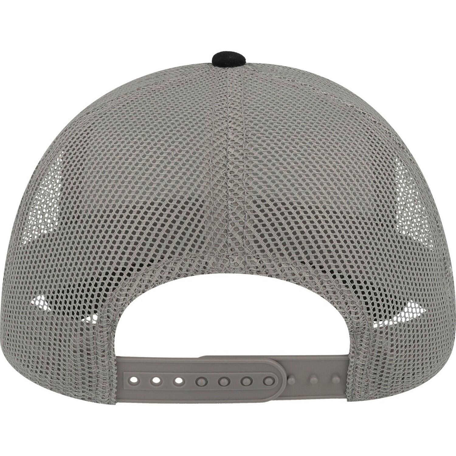 Cappello trucker RAPPER adulto (nero/grigio)