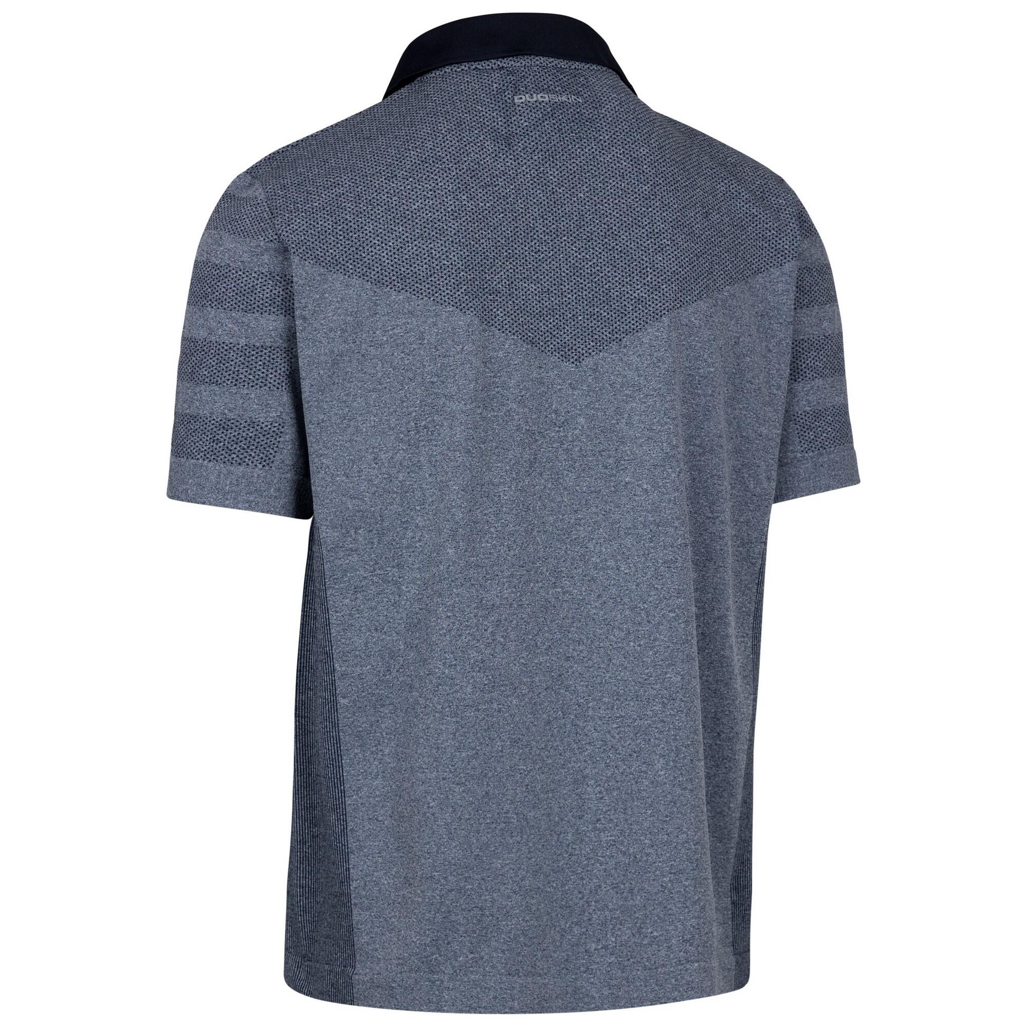 Maglietta Polo Active Uomo Trespass Nab TP75 Blu Navy Marna 2/3