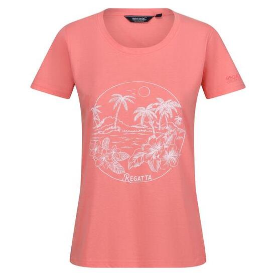 Tshirt FILANDRA Femme (Rose Coquillage)