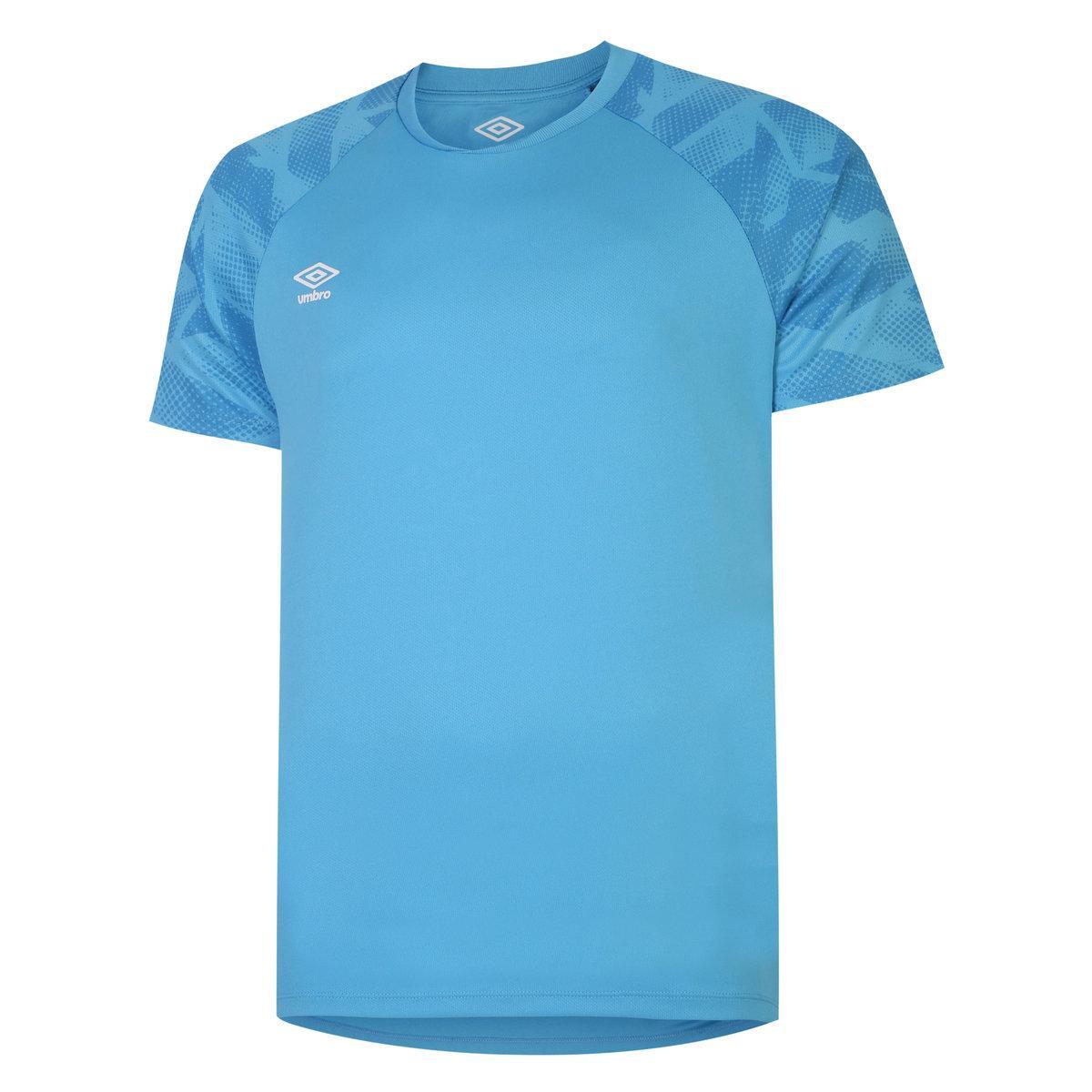 cornflower blue / white