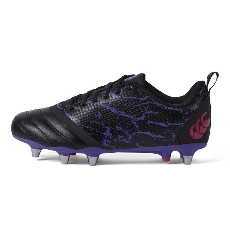 Chaussures de rugby STAMPEDE TEAM Homme (Noir / Violet)