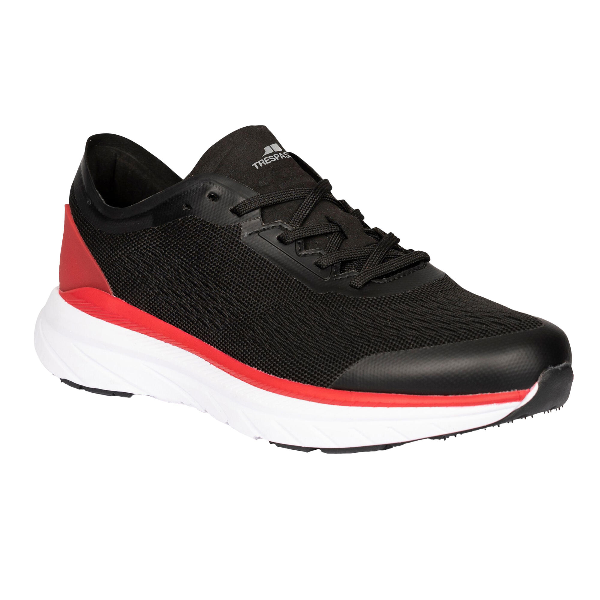 TRESPASS Mens Dane Trainers (Black)