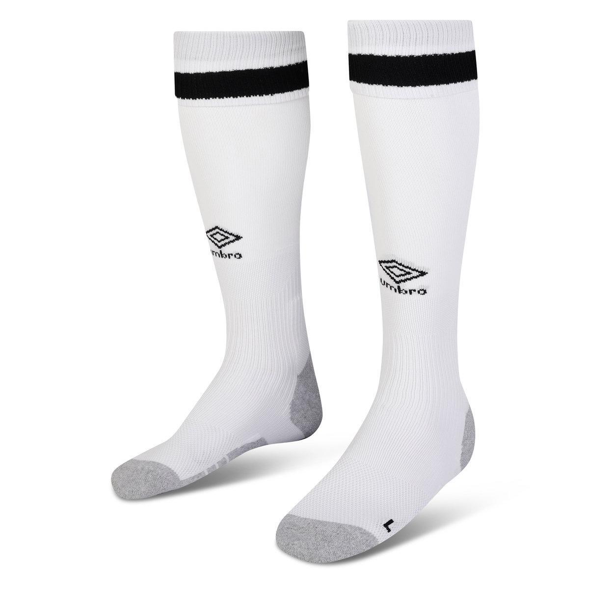 Childrens/Kids 23/24 Ipswich Town FC Third Socks (White/Black) UMBRO ...