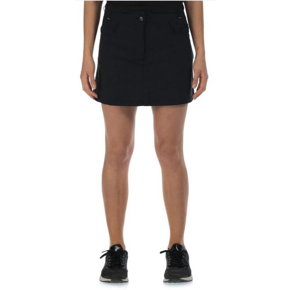 Womens/Ladies Melodic Hiking Skort (Black) 2/3