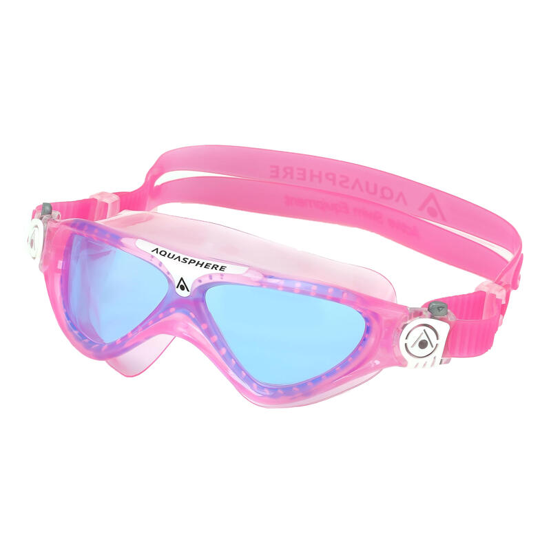 Lunettes de natation VISTA Enfant (Rose / Blanc)