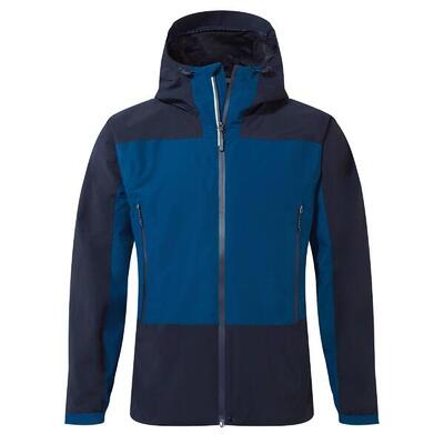 Expert active jas voor heren (poseidon blauw/donker marine)