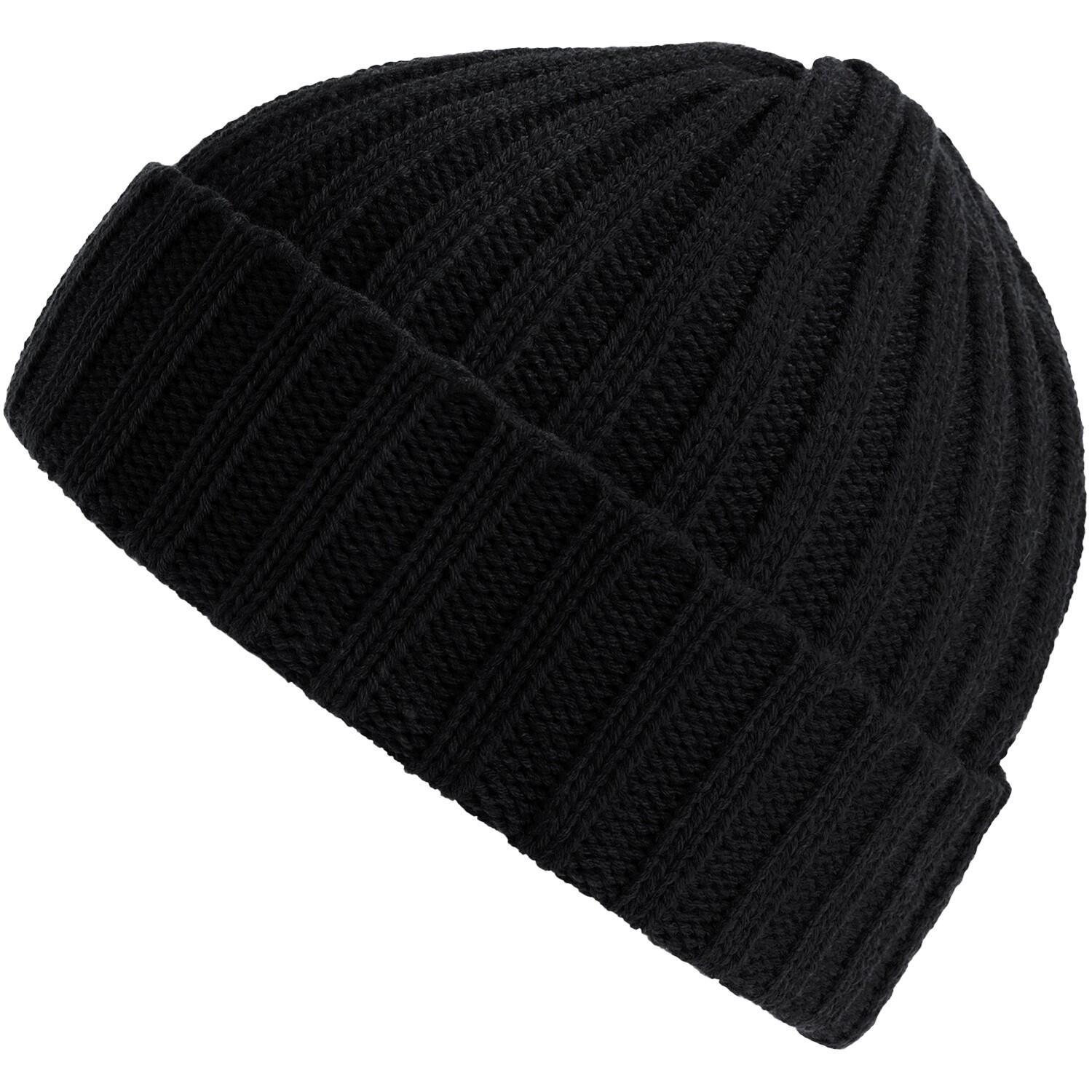 ATLANTIS Unisex Adult Shore Chunky Recycled Beanie (Black)