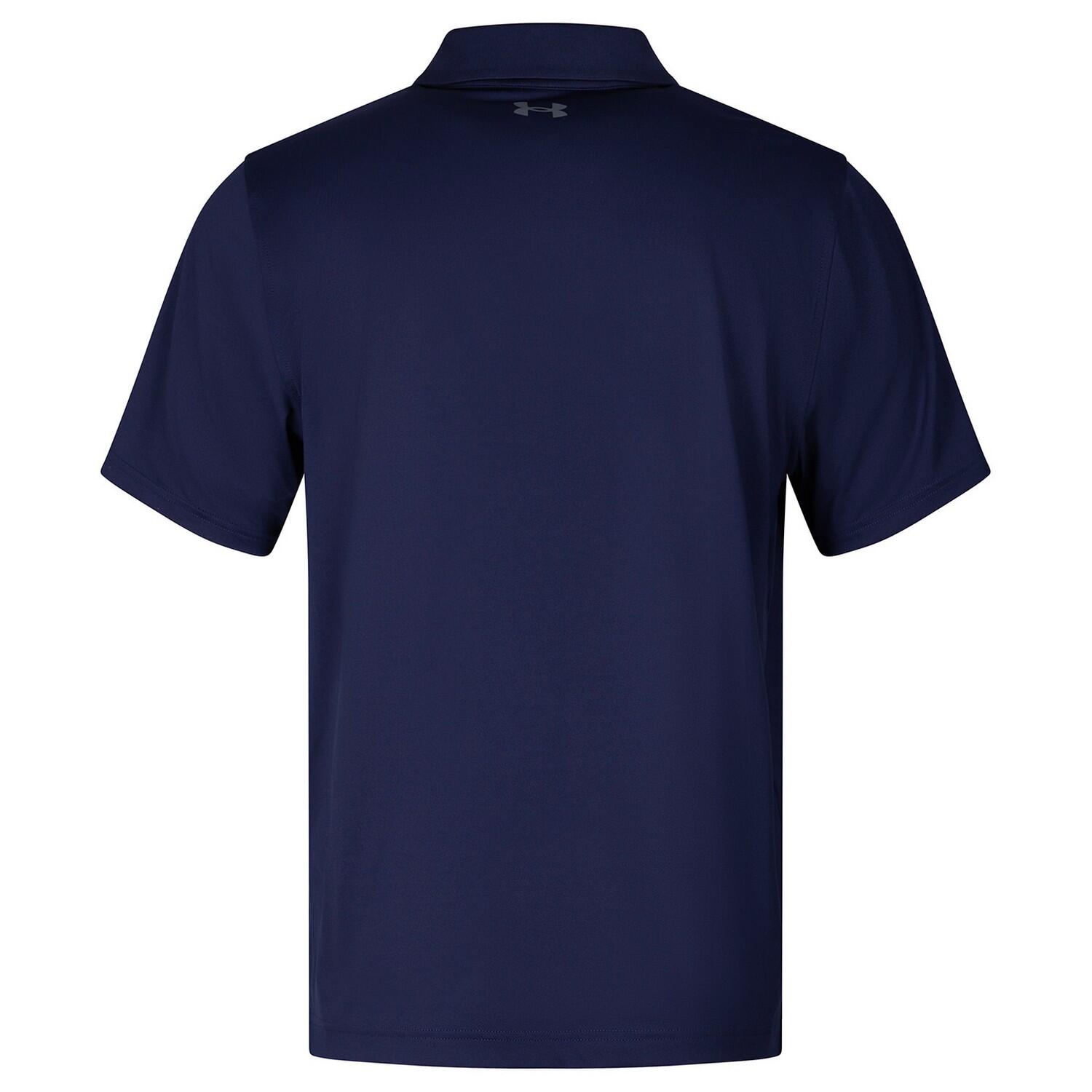 "T2G" Poloshirt für Herren Mitternachtsblau 2/4