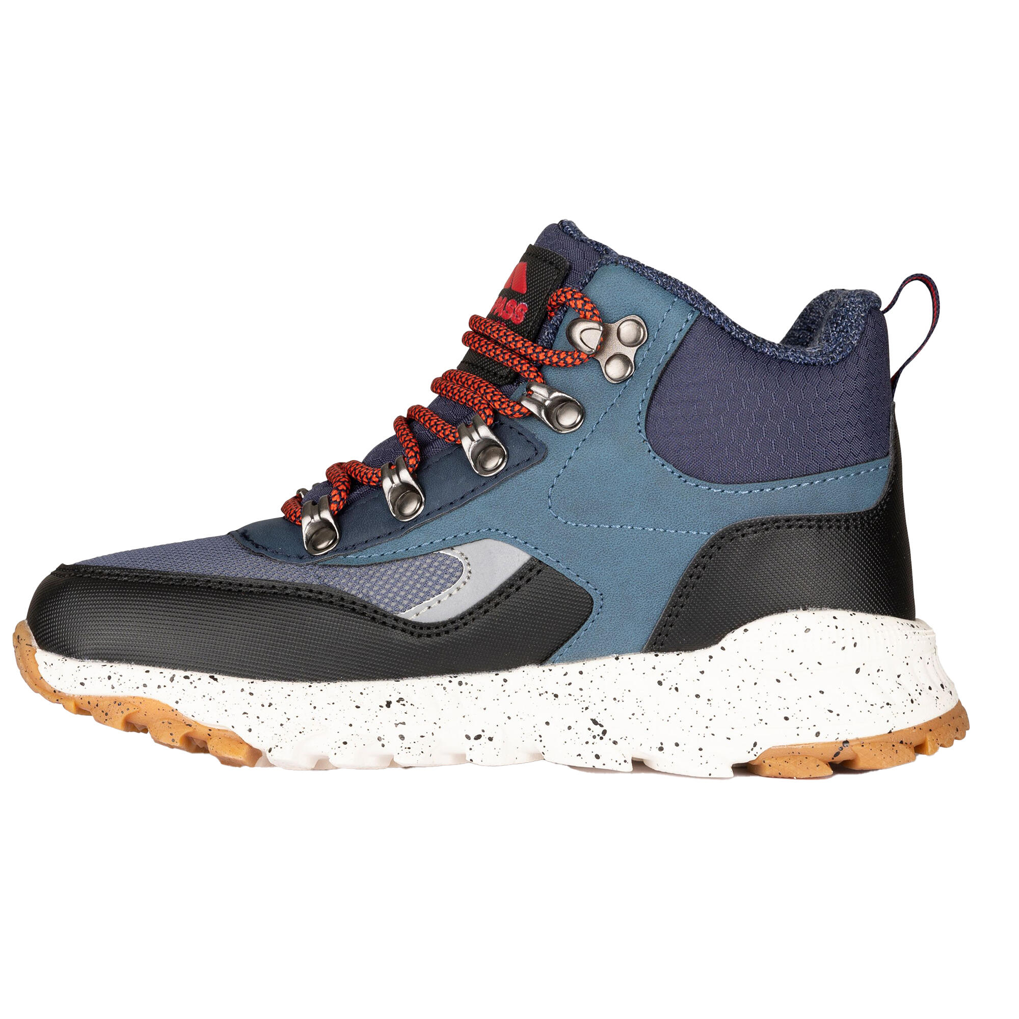 Childrens/Kids Breck Walking Boots (Navy) 3/5