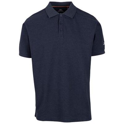 Heren dapper poloshirt (marine)