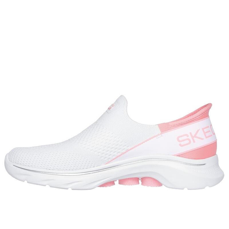 Sneaker "Go Walk 7 Mia" Damen Weiß/Pink