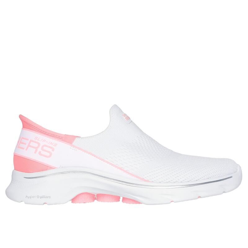 Sneaker "Go Walk 7 Mia" Damen Weiß/Pink