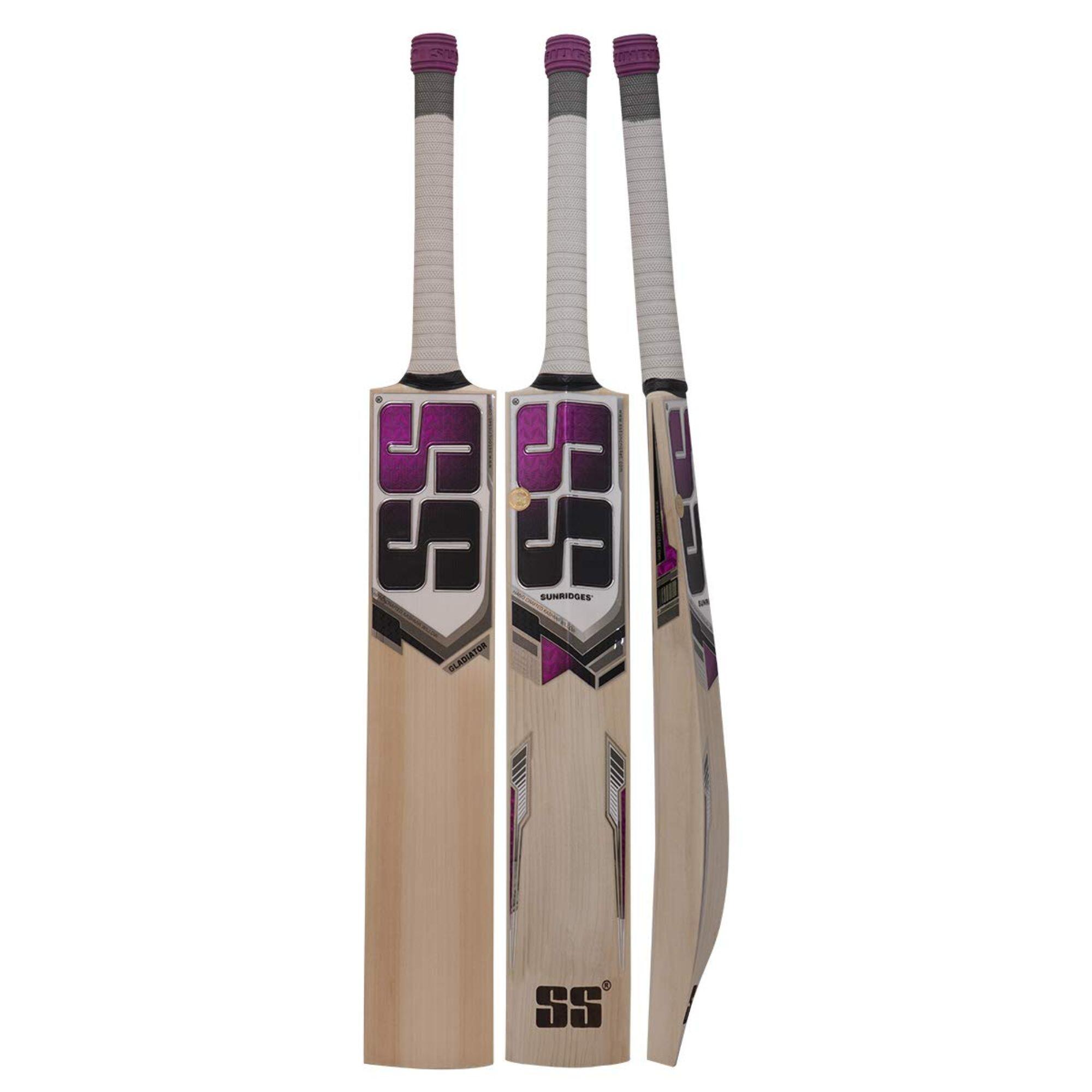 SS TON SS Gladiator Cricket | Material: Kashmir Willow | Lightweight | Free Cover