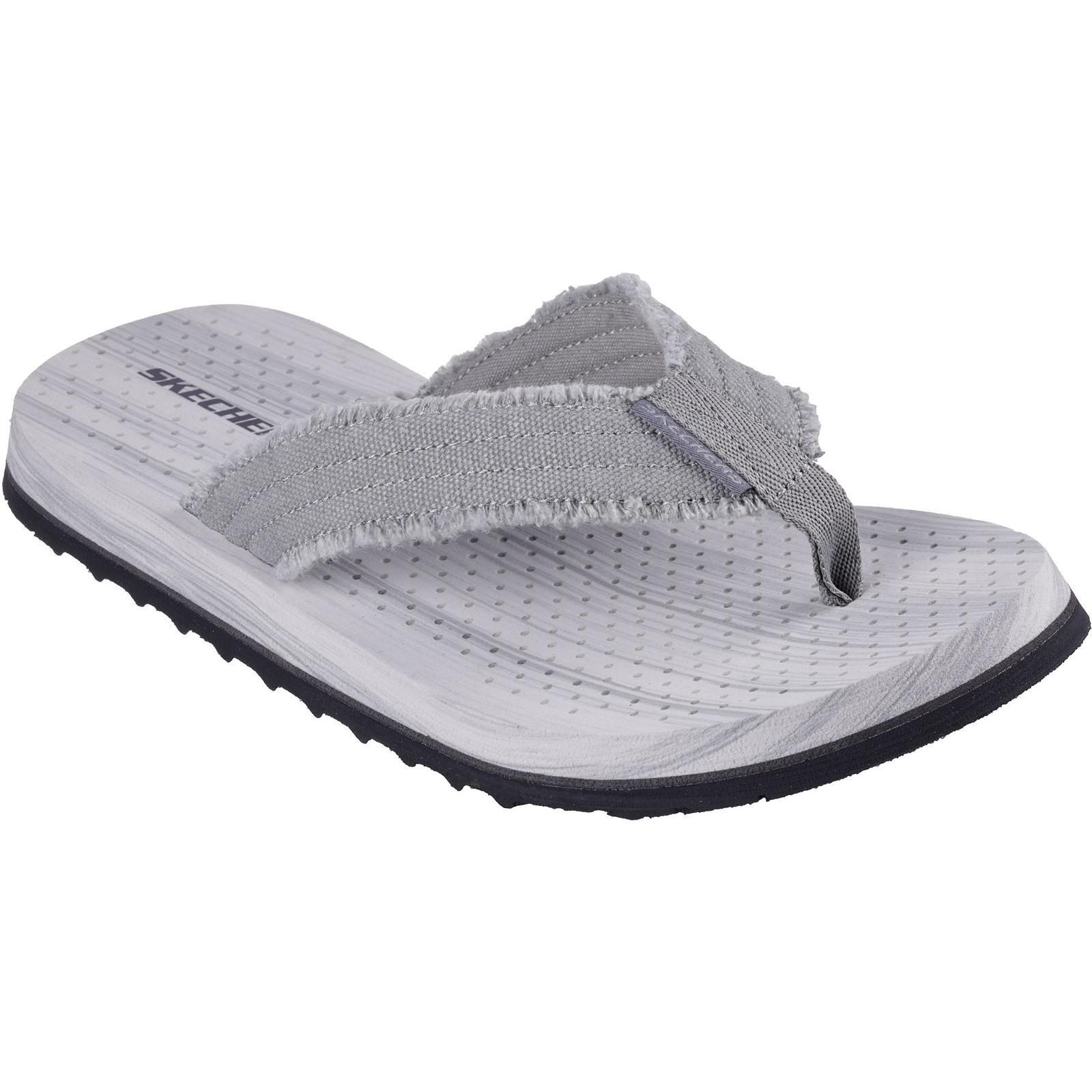 Mens Tantric Fritz Flip Flops Grey