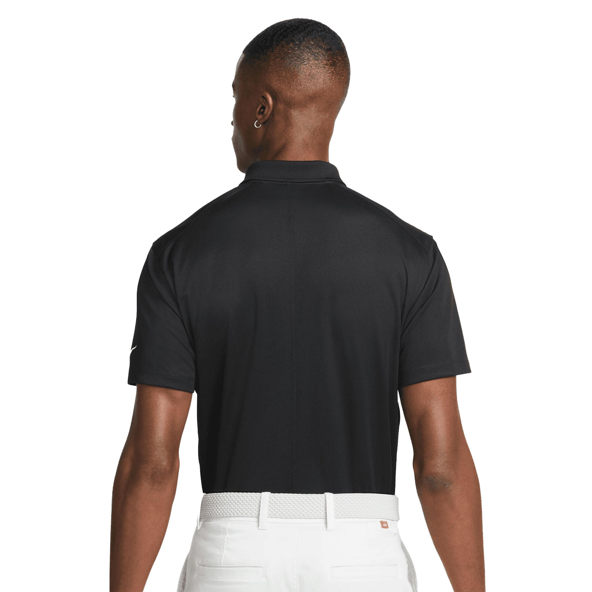 Mens Victory DriFIT Polo Shirt (Black) 2/3