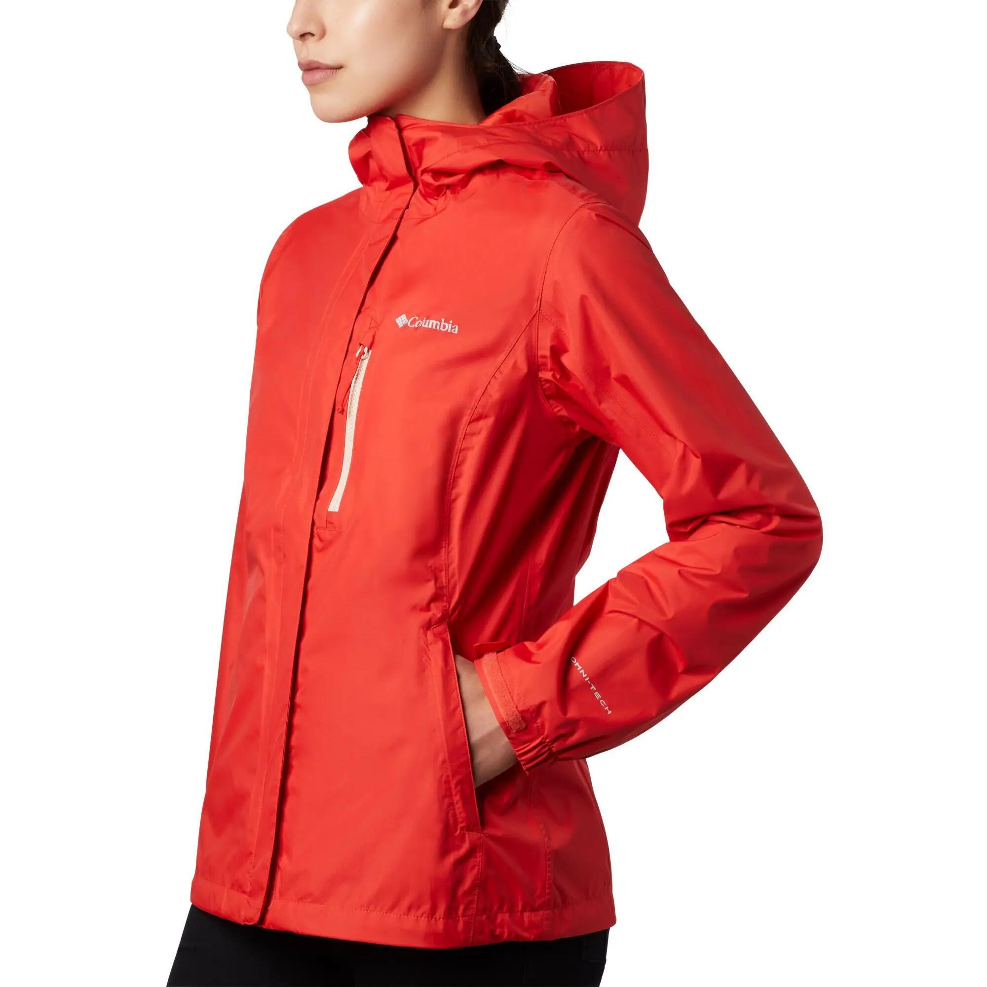 Kurtka przeciwdeszczowa turystyczna damska Columbia Pouring Adventure II Jacket 4/5