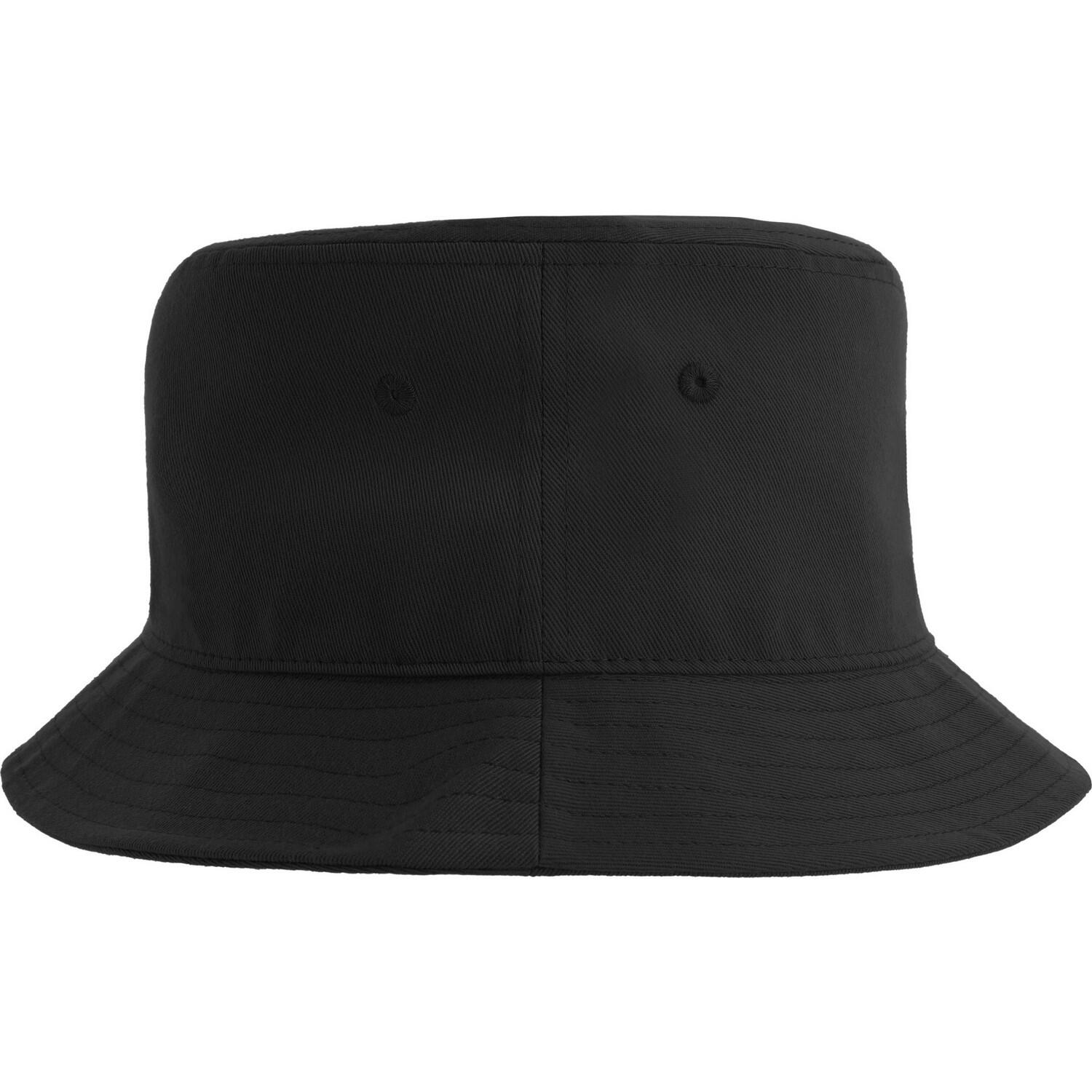 Unisex Adult Geo Recycled Polyester Bucket Hat (Black) 2/2