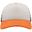 Casquette trucker RAPPER Adulte (Orange fluo)