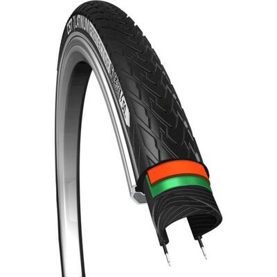 Buitenband platinum protector 28 x 1.75" / 47-622 mm - zwart met reflectie