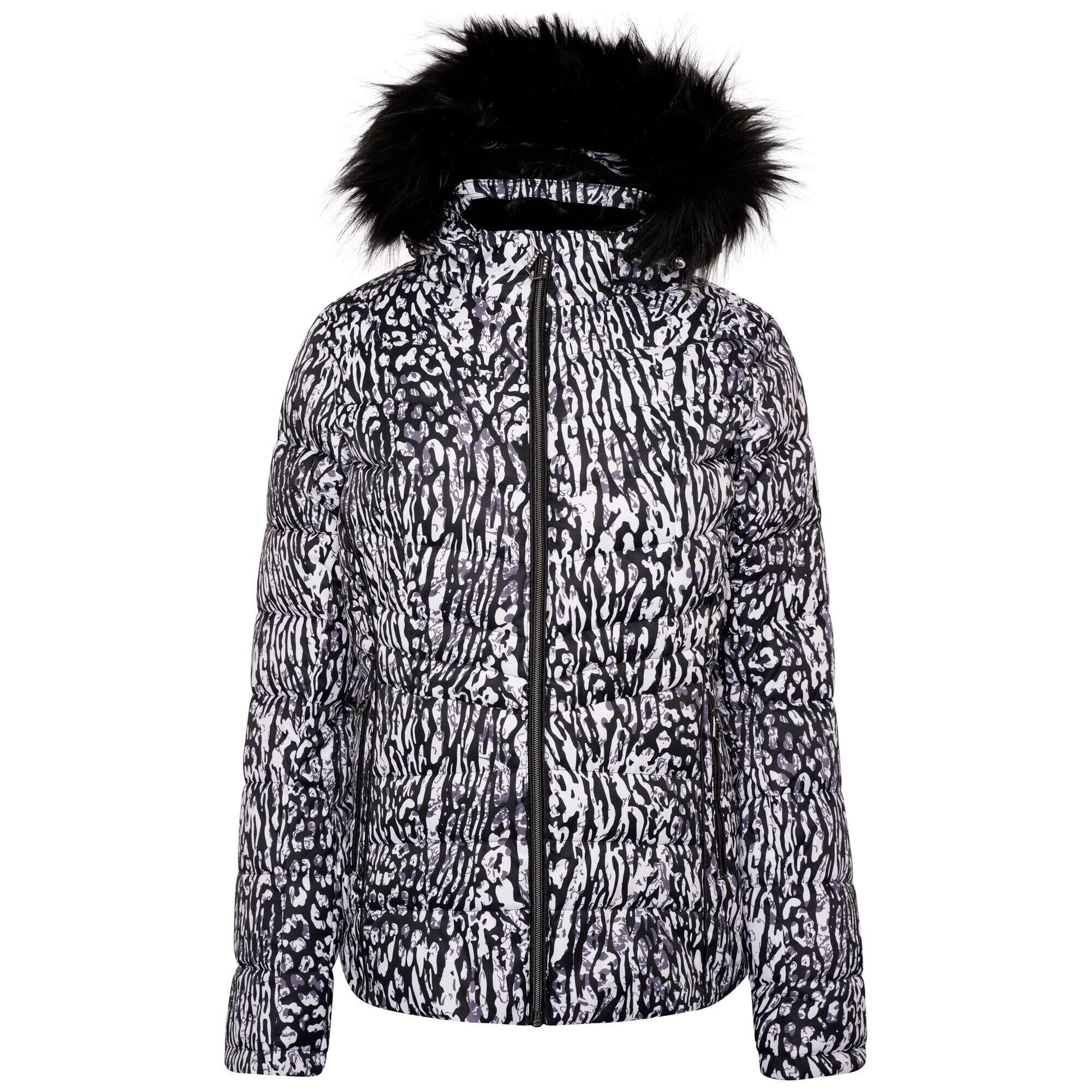 DARE 2B Womens/Ladies Glamorize II Embellished Ski Jacket (Monochrome)