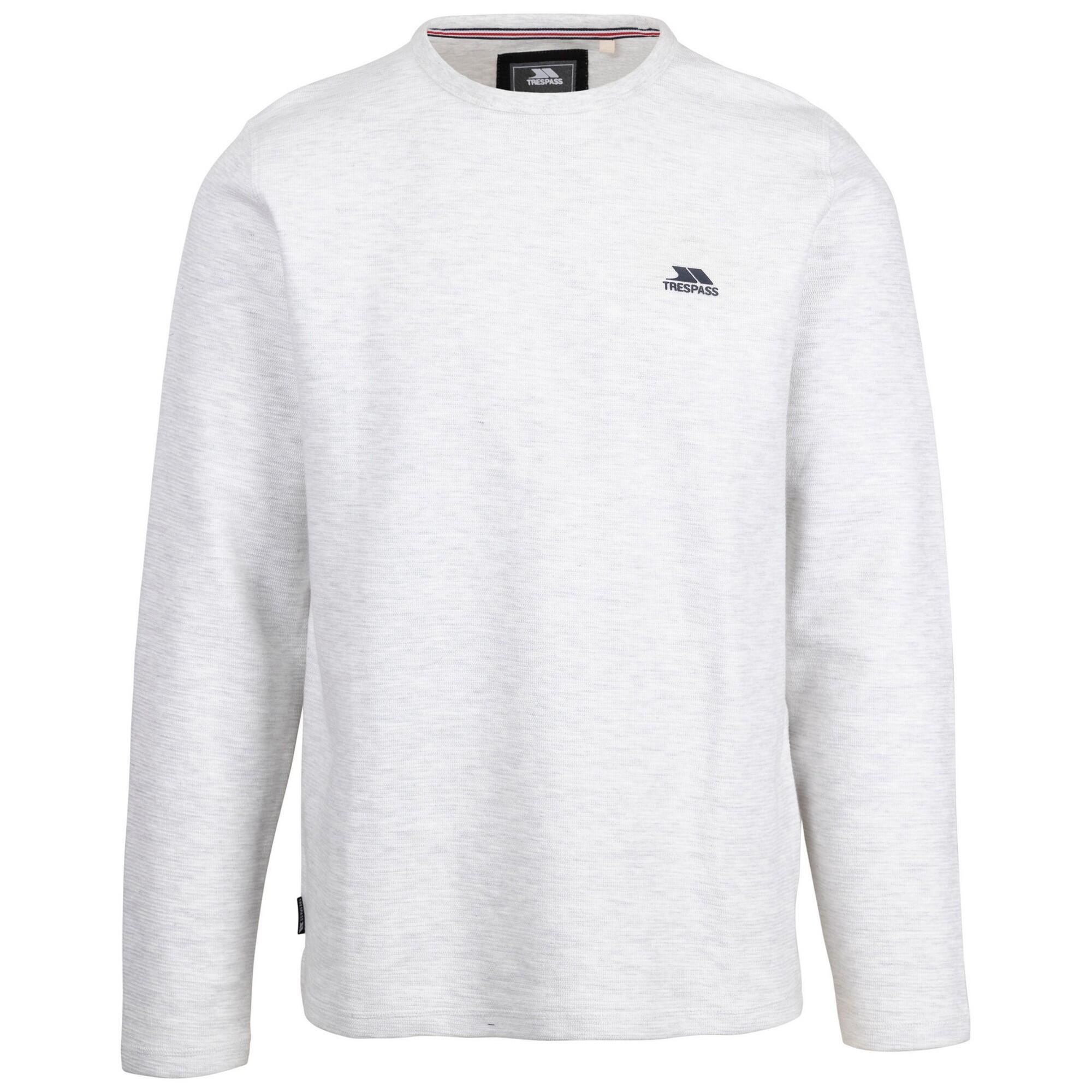 Sweat-shirt calverley para homem esbranquiçado mesclado