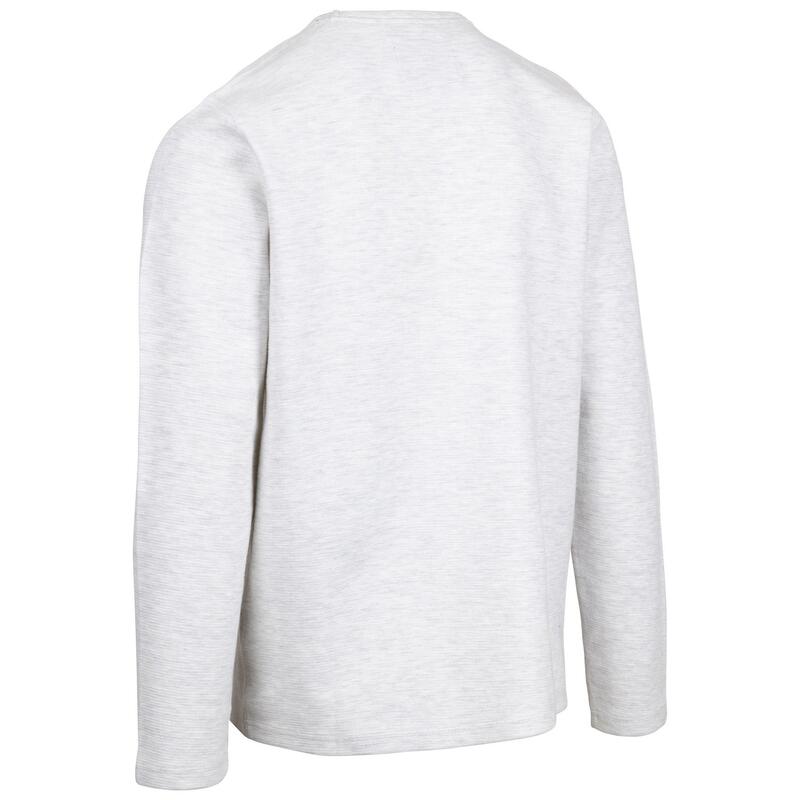 Sweat CALVERLEY Homme (Blanc cassé Chiné)