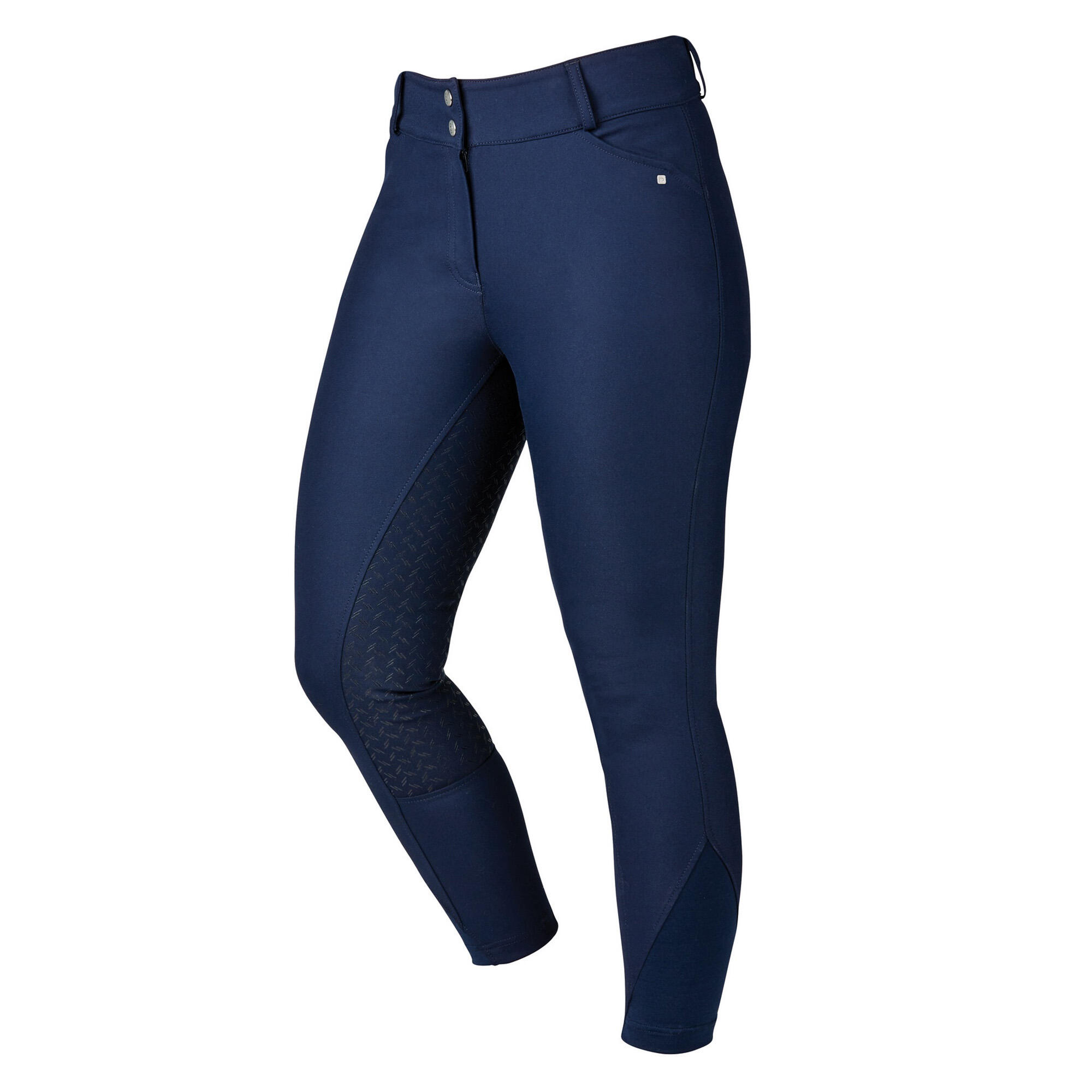DUBLIN Womens/Ladies Pro Form Gel Full Seat Breeches (Navy)