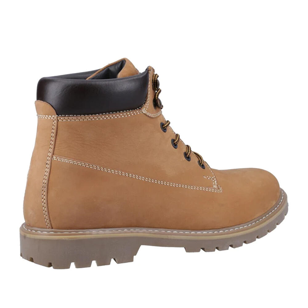 Mens Pitchcombe Leather Waterproof Ankle Boots (Tan) 2/5