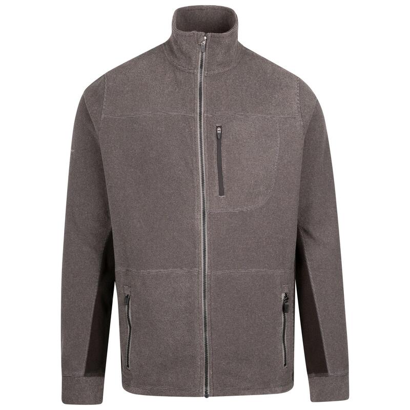 Heren Rampton Fleece Jas (Zwart)