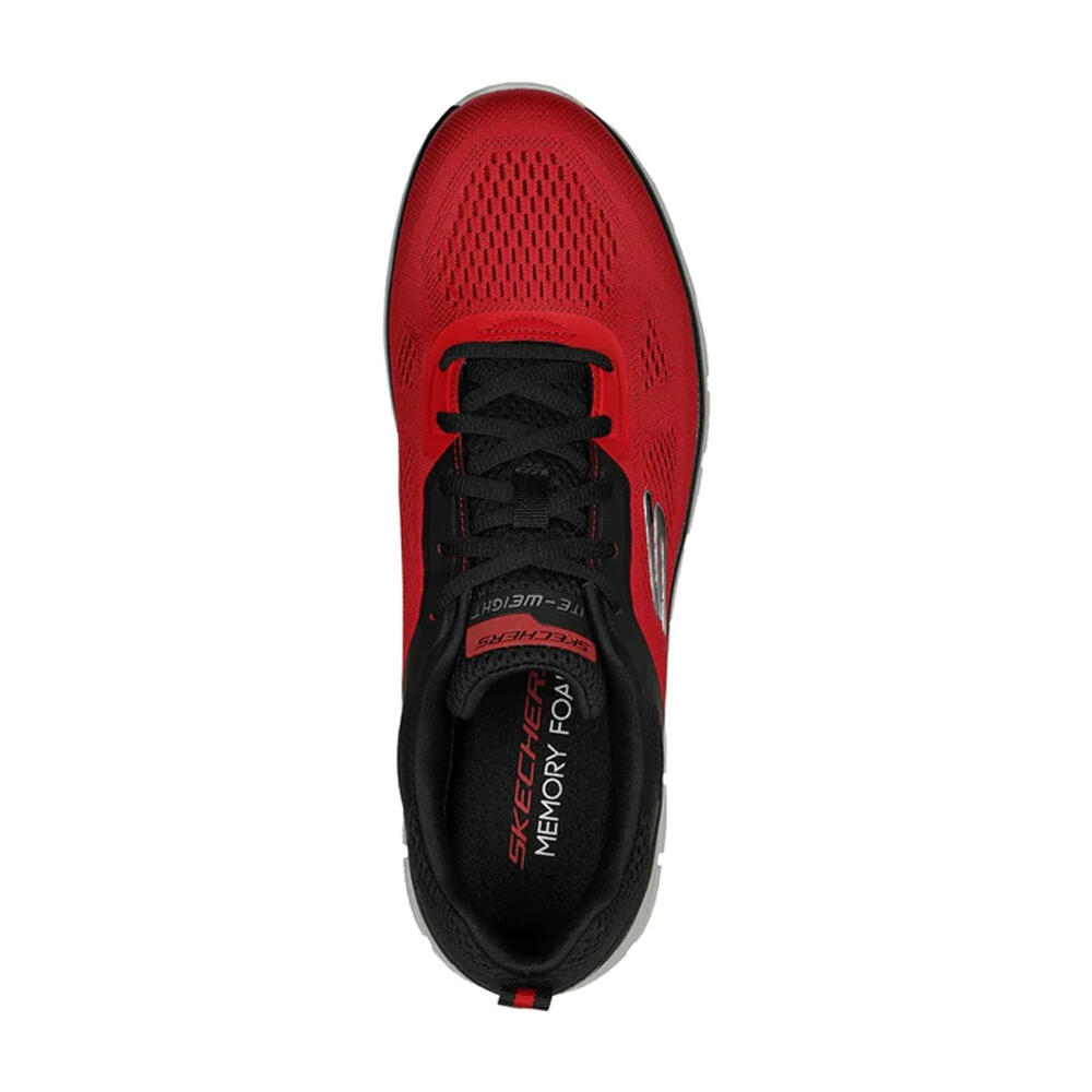 TRACK BROADER Men's Sneakers (Red / Black)