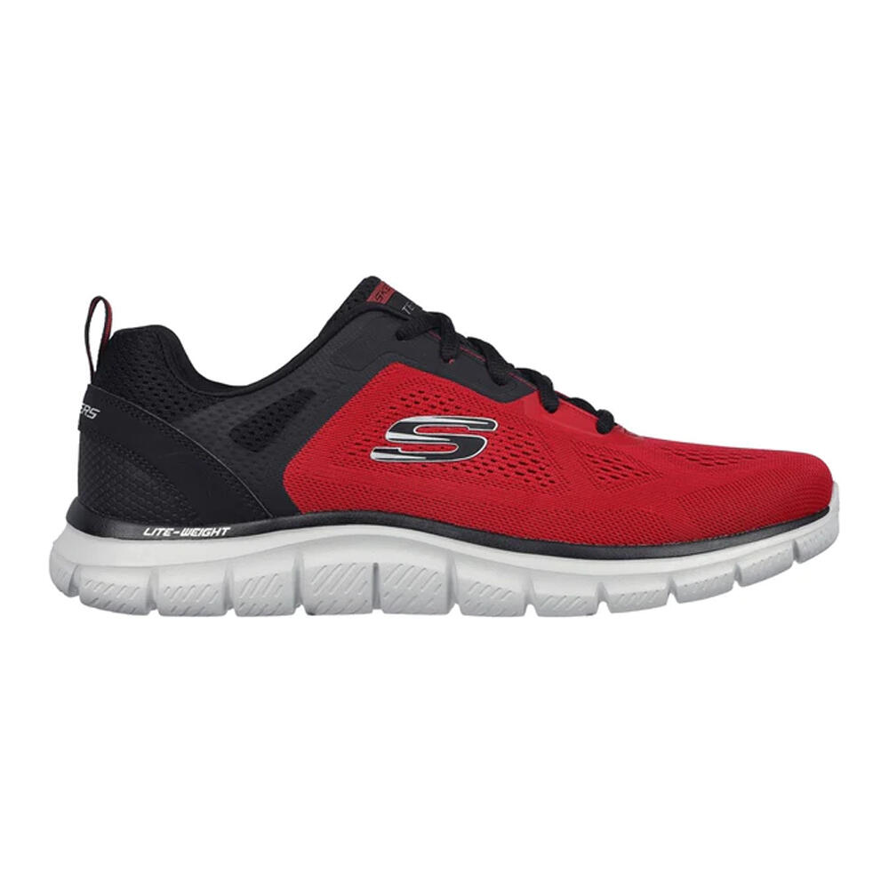 TRACK BROADER Men's Sneakers (Red / Black)