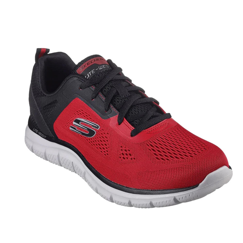 TRACK BROADER Men's Sneakers (Red / Black)